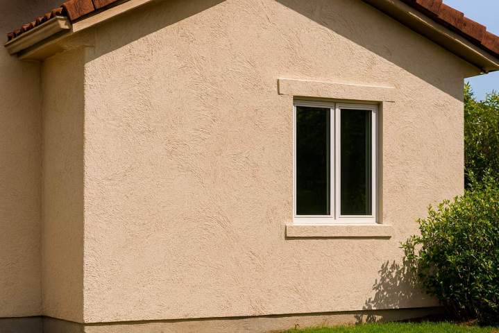 Enduit appliqué sur mur Dax